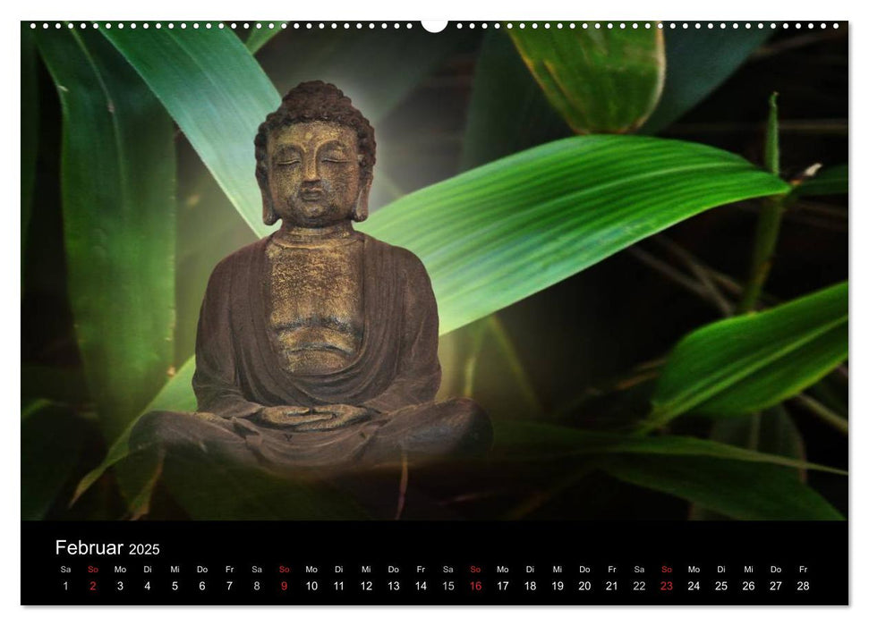 Buddha (CALVENDO Premium Wandkalender 2025)