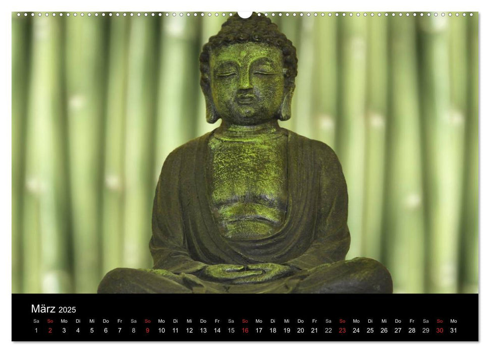 Buddha (CALVENDO Premium Wandkalender 2025)