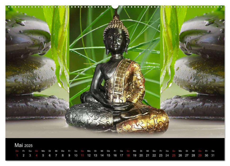 Buddha (CALVENDO Premium Wandkalender 2025)