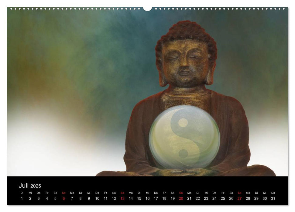 Buddha (CALVENDO Premium Wandkalender 2025)