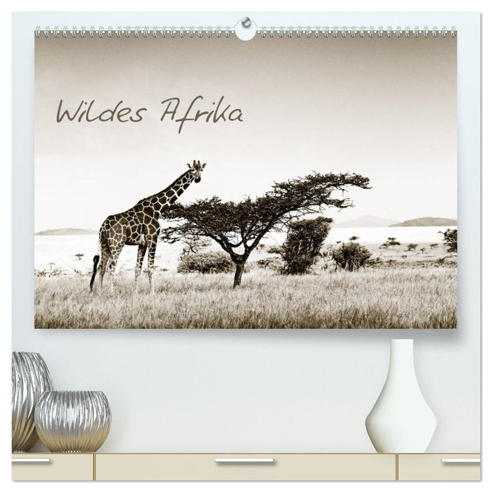 Wildes Afrika (CALVENDO Premium Wandkalender 2025)