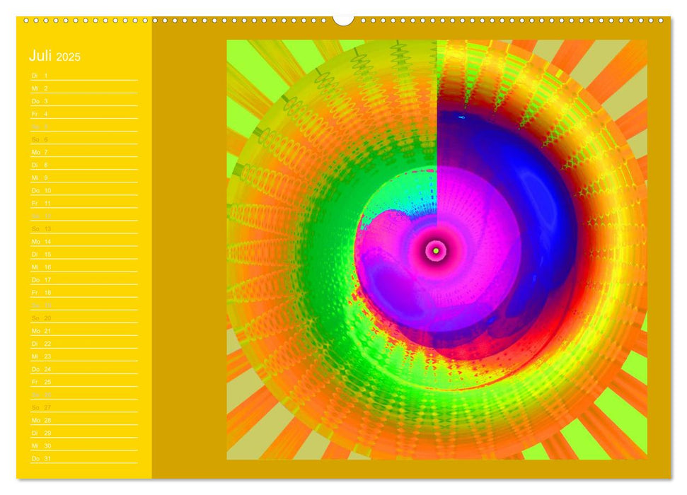 Energie-Spiralen 2025 (CALVENDO Premium Wandkalender 2025)