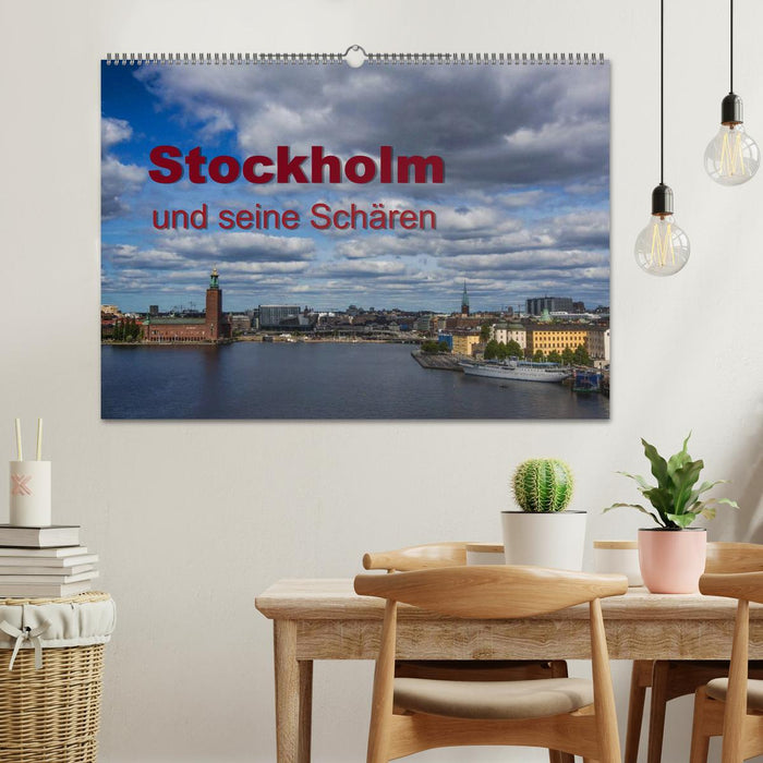 Stockholm und seine Schären (CALVENDO Wandkalender 2025)