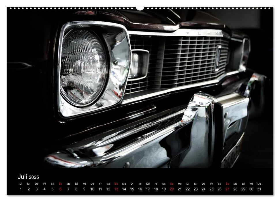 Made in the USA - Klassische Autos aus Amerika (CALVENDO Premium Wandkalender 2025)