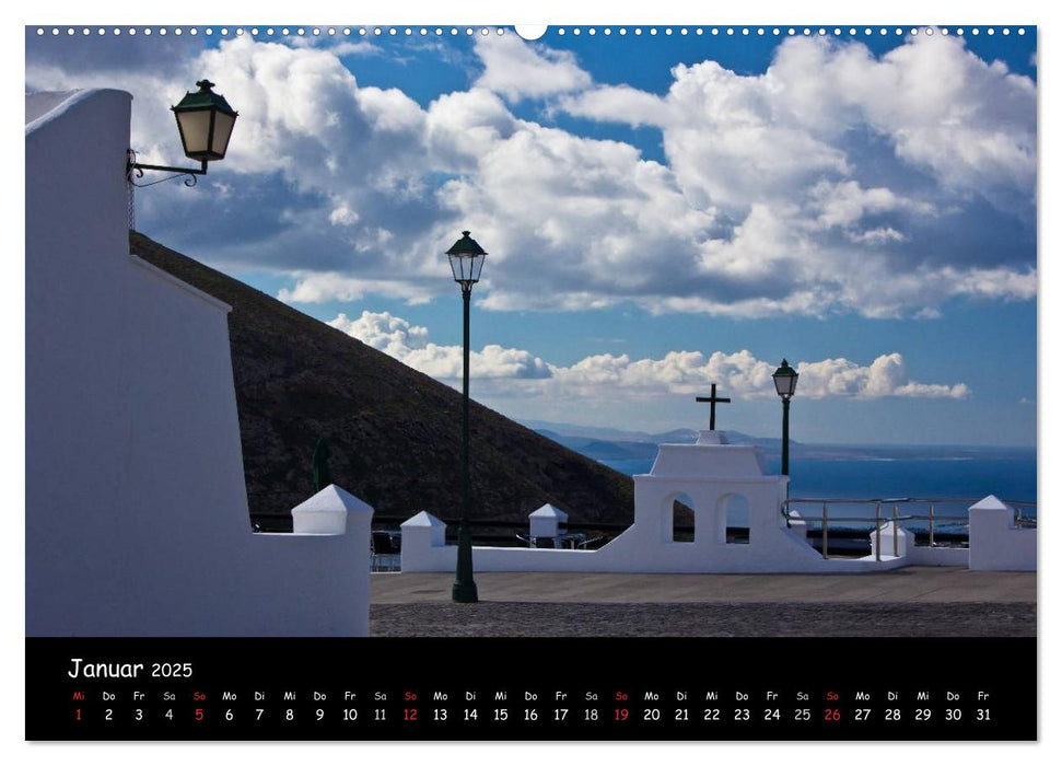 Lanzarote - Insel der Vulkane (CALVENDO Premium Wandkalender 2025)