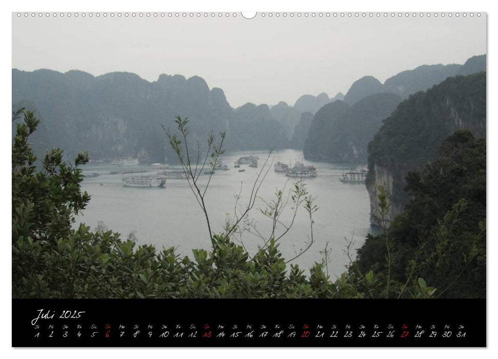 Fesselndes Vietnam (CALVENDO Premium Wandkalender 2025)