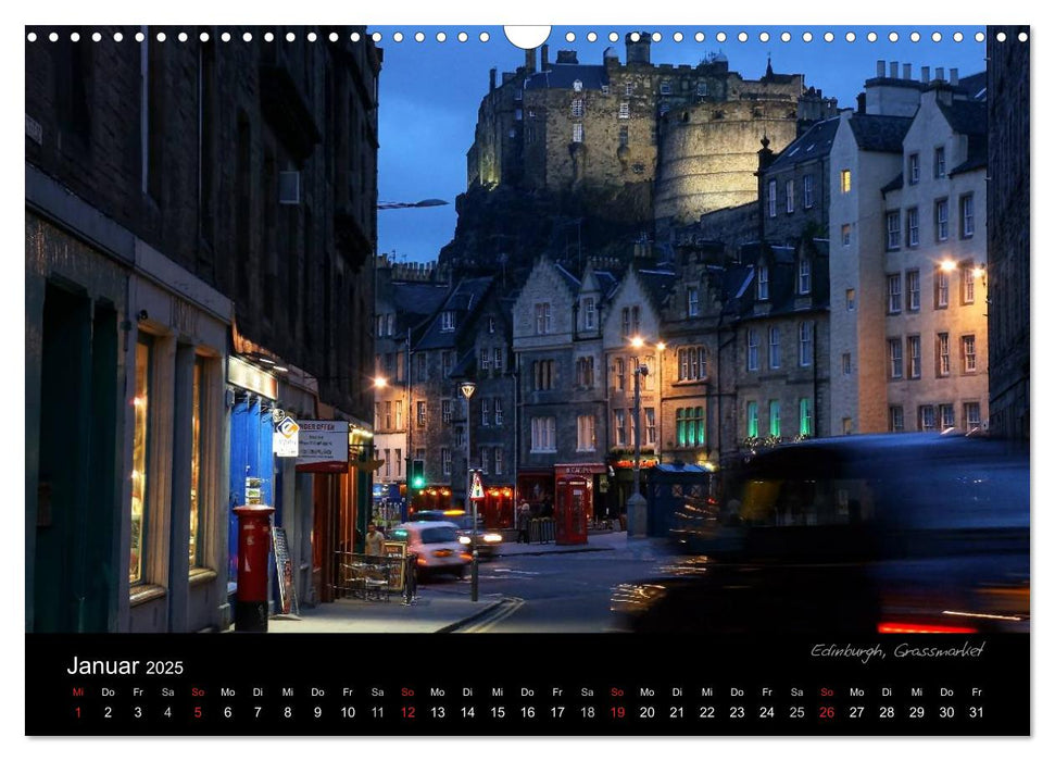 Schottland 2025 (CALVENDO Wandkalender 2025)