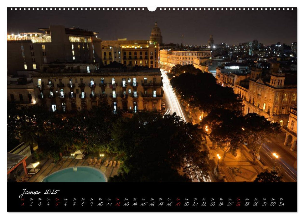 La Habana / Havanna (CALVENDO Premium Wandkalender 2025)