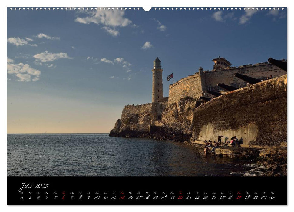 La Habana / Havanna (CALVENDO Premium Wandkalender 2025)