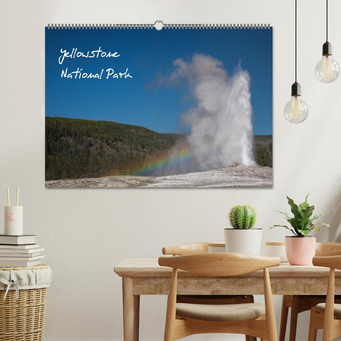 Yellowstone National Park (CALVENDO Wandkalender 2025)