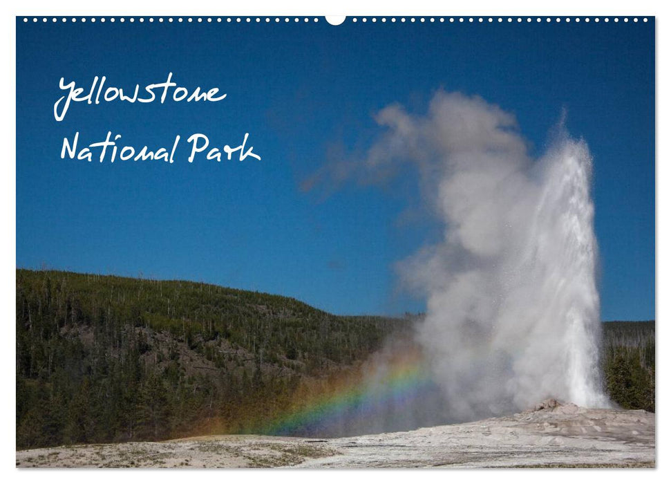 Yellowstone National Park (CALVENDO Wandkalender 2025)