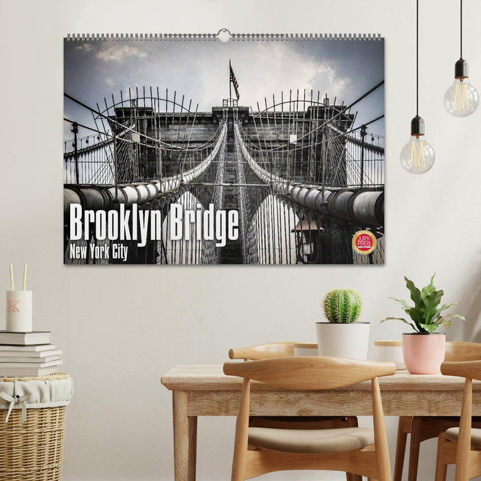 Brooklyn Bridge - New York City (CALVENDO Wandkalender 2025)