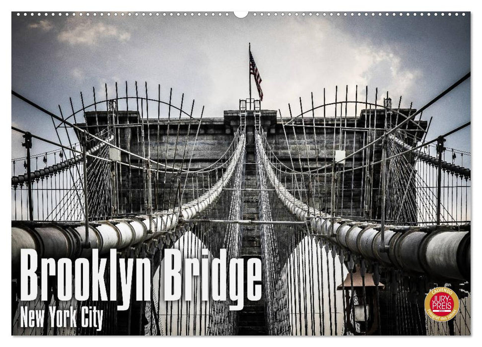 Brooklyn Bridge - New York City (CALVENDO Wandkalender 2025)