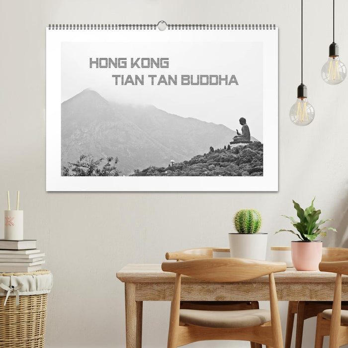 Hongkong - Tian Tan Buddha (CALVENDO Wandkalender 2025)