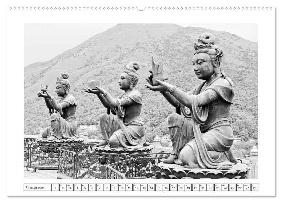 Hongkong - Tian Tan Buddha (CALVENDO Wandkalender 2025)