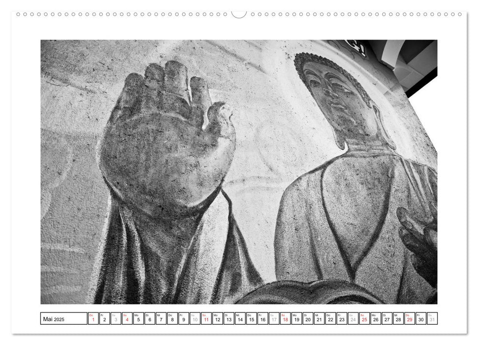 Hongkong - Tian Tan Buddha (CALVENDO Wandkalender 2025)