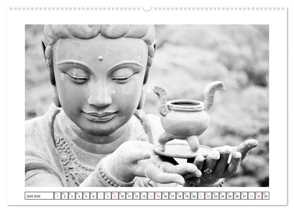 Hongkong - Tian Tan Buddha (CALVENDO Wandkalender 2025)