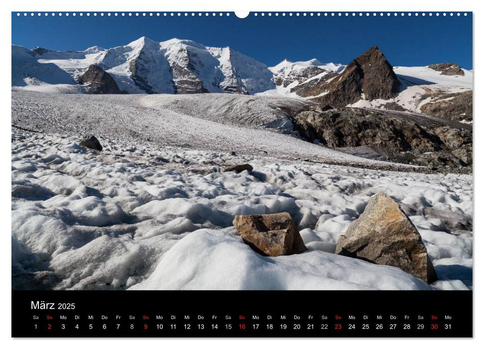 Momente der Sehnsucht: Schweizer Bergwelten (CALVENDO Premium Wandkalender 2025)