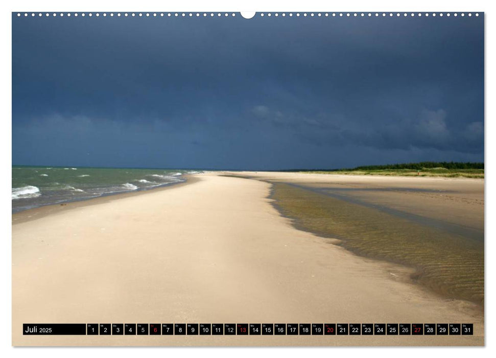 Dänische Nordsee (CALVENDO Premium Wandkalender 2025)