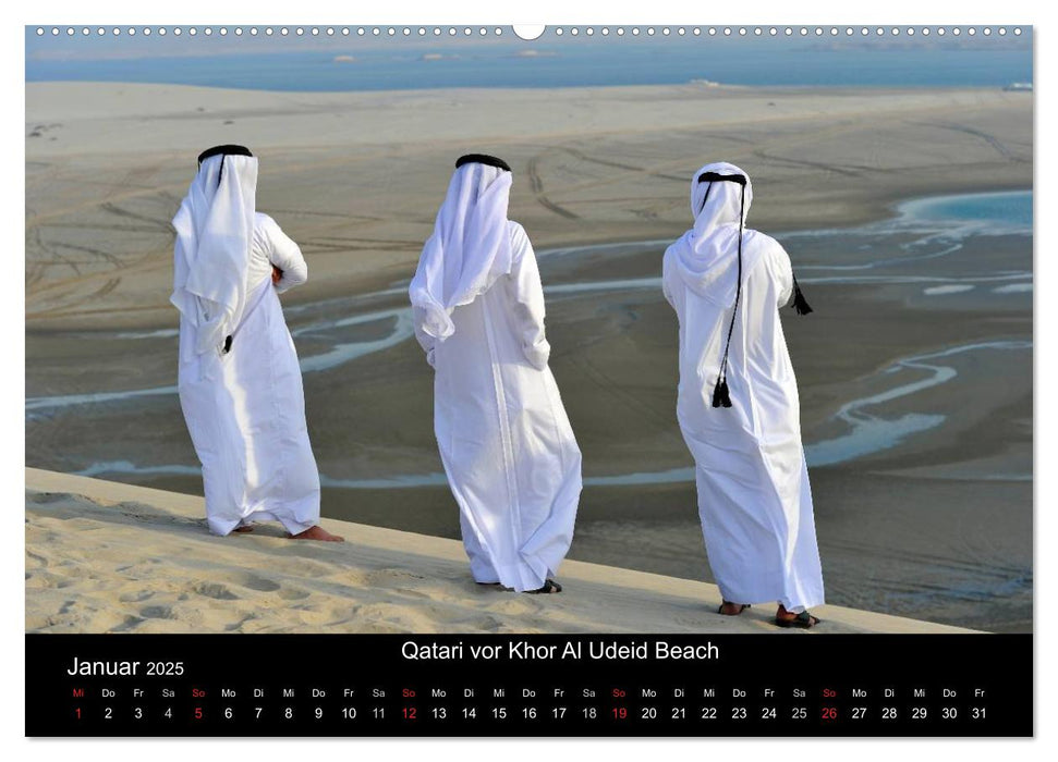 Katar - Land zwischen Tradition und Moderne (CALVENDO Premium Wandkalender 2025)