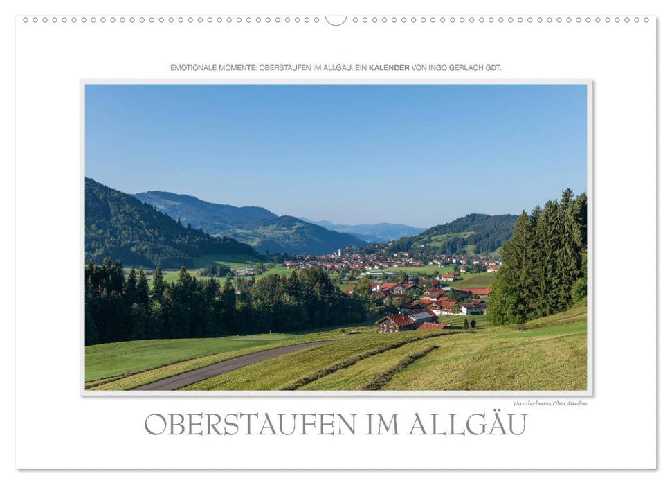 Emotionale Momente: Oberstaufen im Allgäu. (CALVENDO Wandkalender 2025)