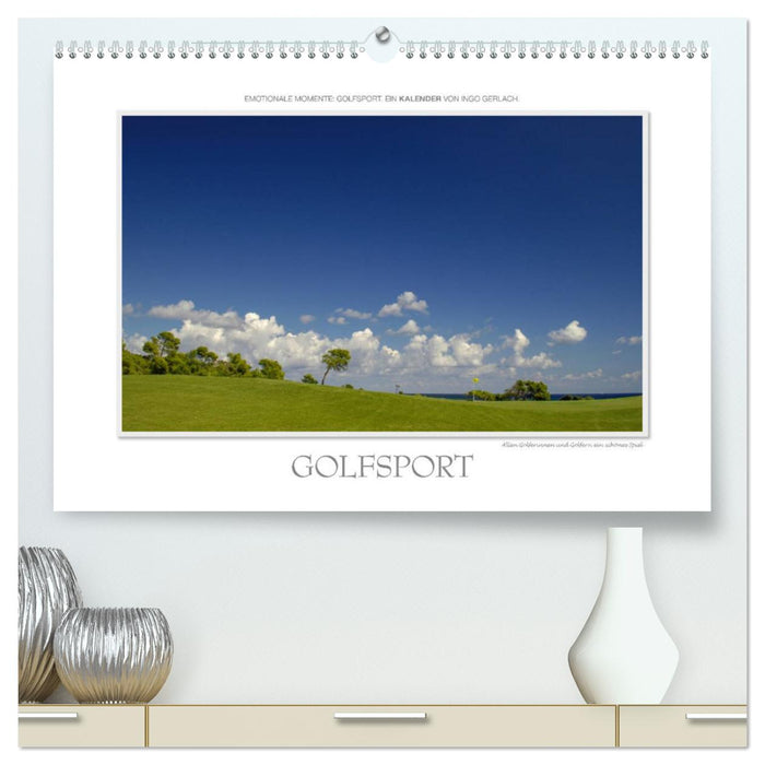 Emotionale Momente: Golfsport. (CALVENDO Premium Wandkalender 2025)