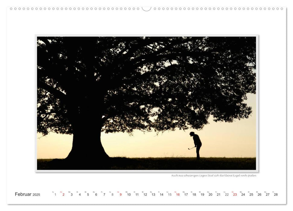 Emotionale Momente: Golfsport. (CALVENDO Premium Wandkalender 2025)