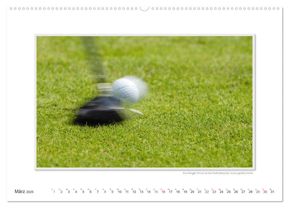 Emotionale Momente: Golfsport. (CALVENDO Premium Wandkalender 2025)