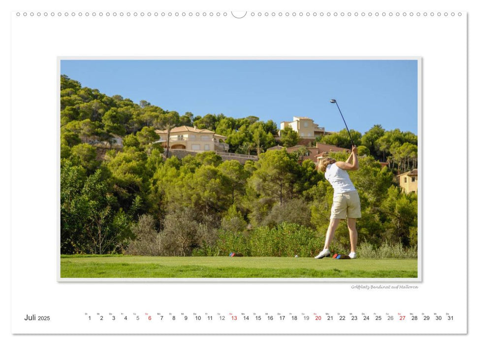 Emotionale Momente: Golfsport. (CALVENDO Premium Wandkalender 2025)