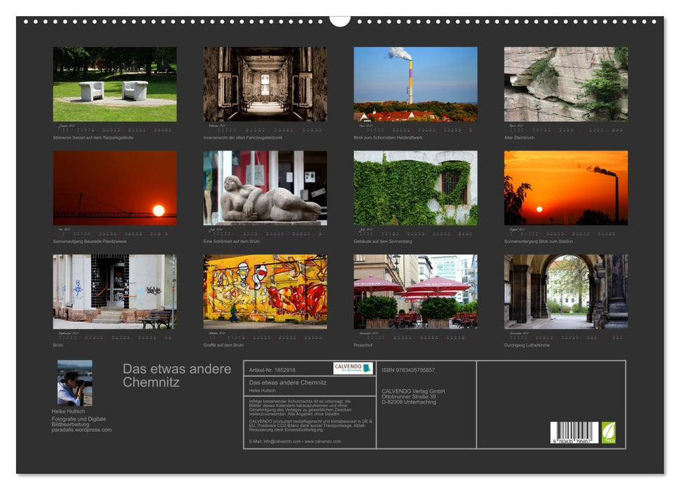 Das etwas andere Chemnitz (CALVENDO Wandkalender 2025)
