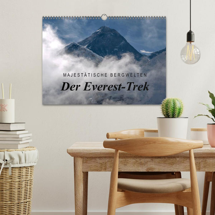 Majestätische Bergwelten - Der Everest Trek (CALVENDO Wandkalender 2025)