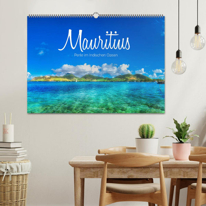 Mauritius - Perle im Indischen Ozean (CALVENDO Wandkalender 2025)