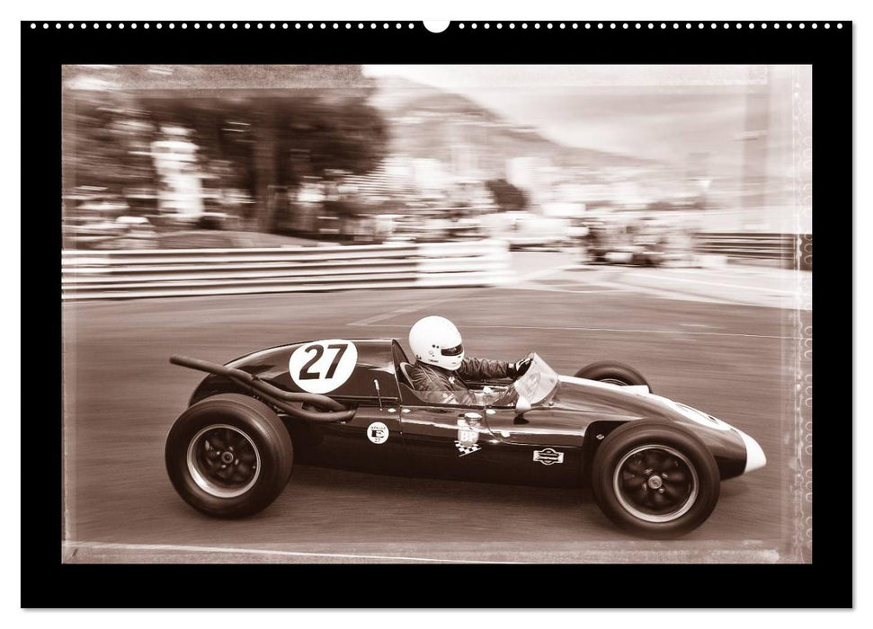 Grand Prix historique de Monaco (CALVENDO Premium Wandkalender 2025)