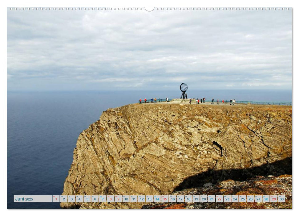 Norwegen - Hurtigruten (CALVENDO Premium Wandkalender 2025)