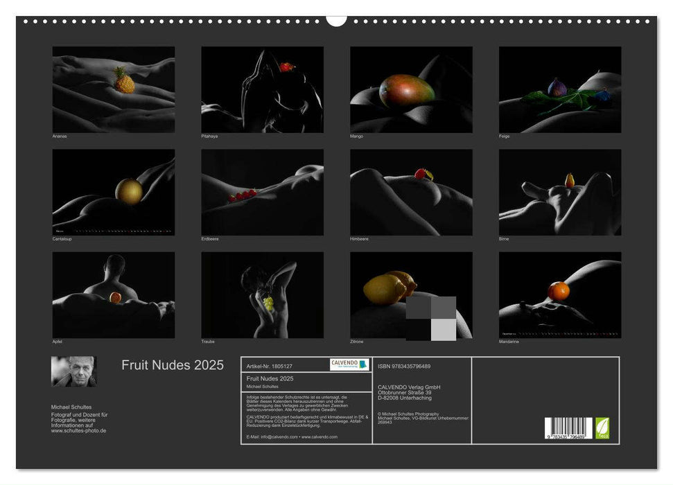 Fruit Nudes 2025 (CALVENDO Wandkalender 2025)