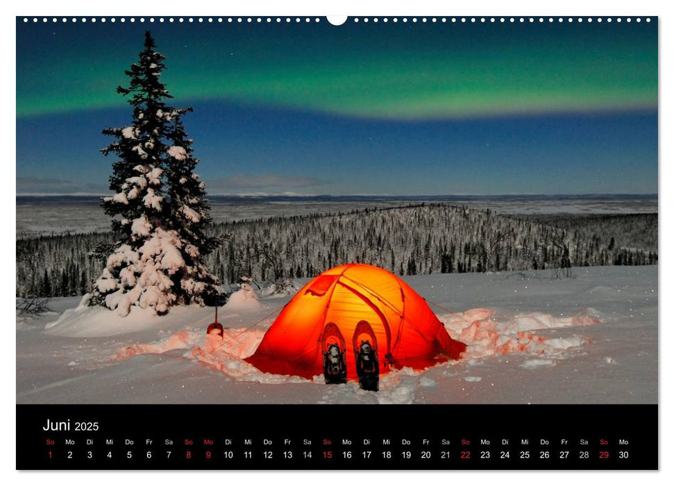 Nordlichter (CALVENDO Premium Wandkalender 2025)