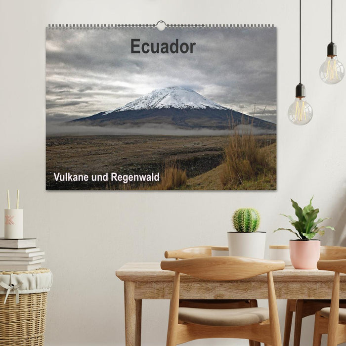 Ecuador - Regenwald und Vulkane (CALVENDO Wandkalender 2025)