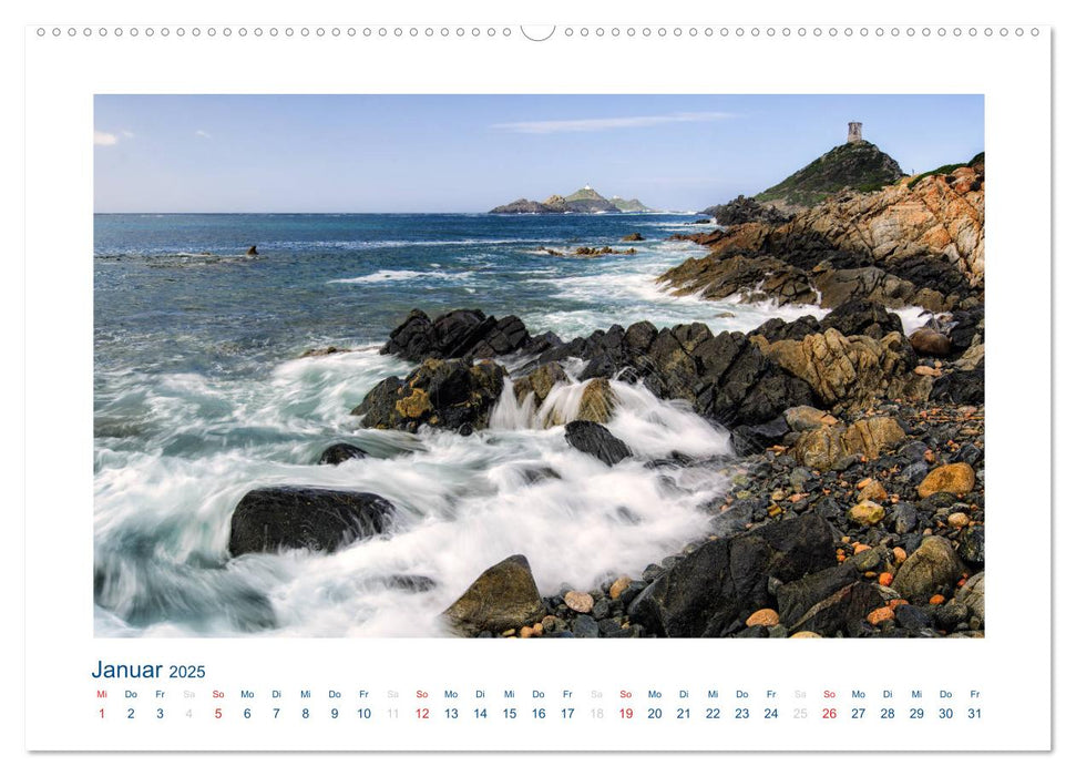 Korsika 2025 (CALVENDO Wandkalender 2025)