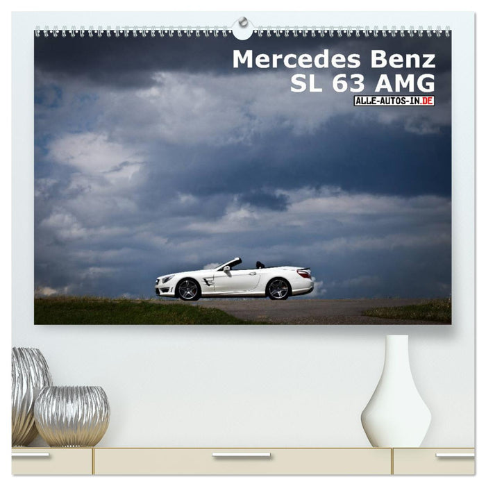 Mercedes-Benz SL 63 AMG (CALVENDO Premium Wandkalender 2025)