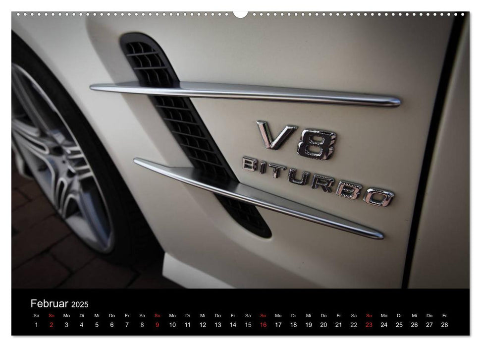 Mercedes-Benz SL 63 AMG (CALVENDO Premium Wandkalender 2025)