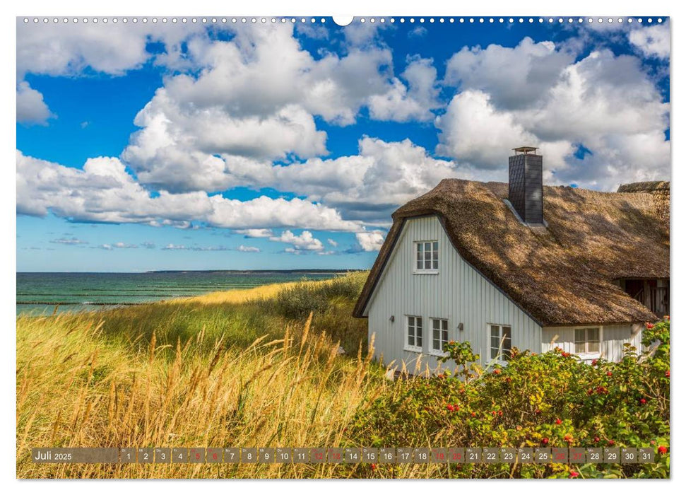 Vom Gebirge bis zum Meer, Alpen/Erzgebirge - Mitteldeutschland - Küste (CALVENDO Premium Wandkalender 2025)