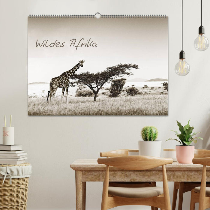 Wildes Afrika (CALVENDO Wandkalender 2025)