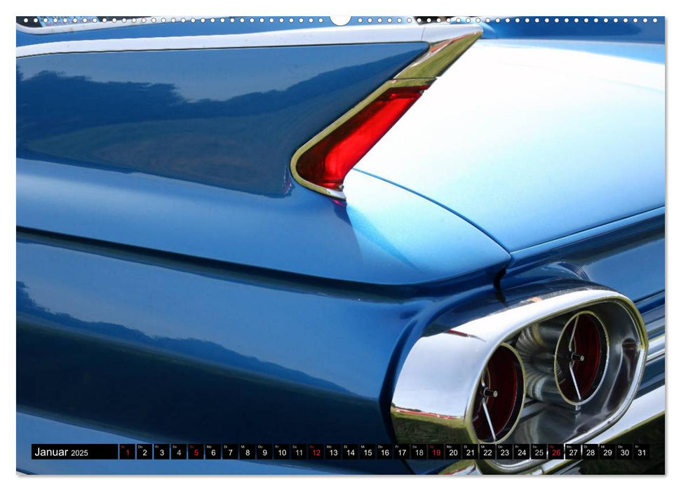 The art of mobility - american cars from the 50s & 60s (CALVENDO Premium Wandkalender 2025)