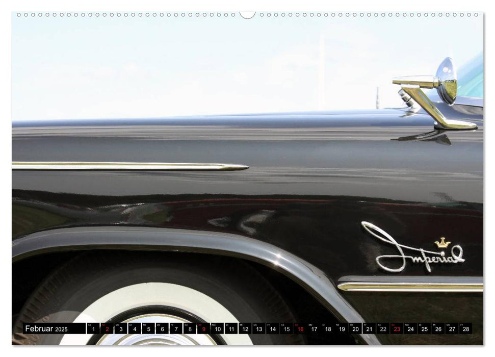 The art of mobility - american cars from the 50s & 60s (CALVENDO Premium Wandkalender 2025)