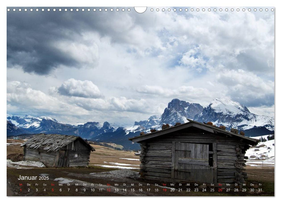 Traumhafte Bergwelten (CALVENDO Wandkalender 2025)