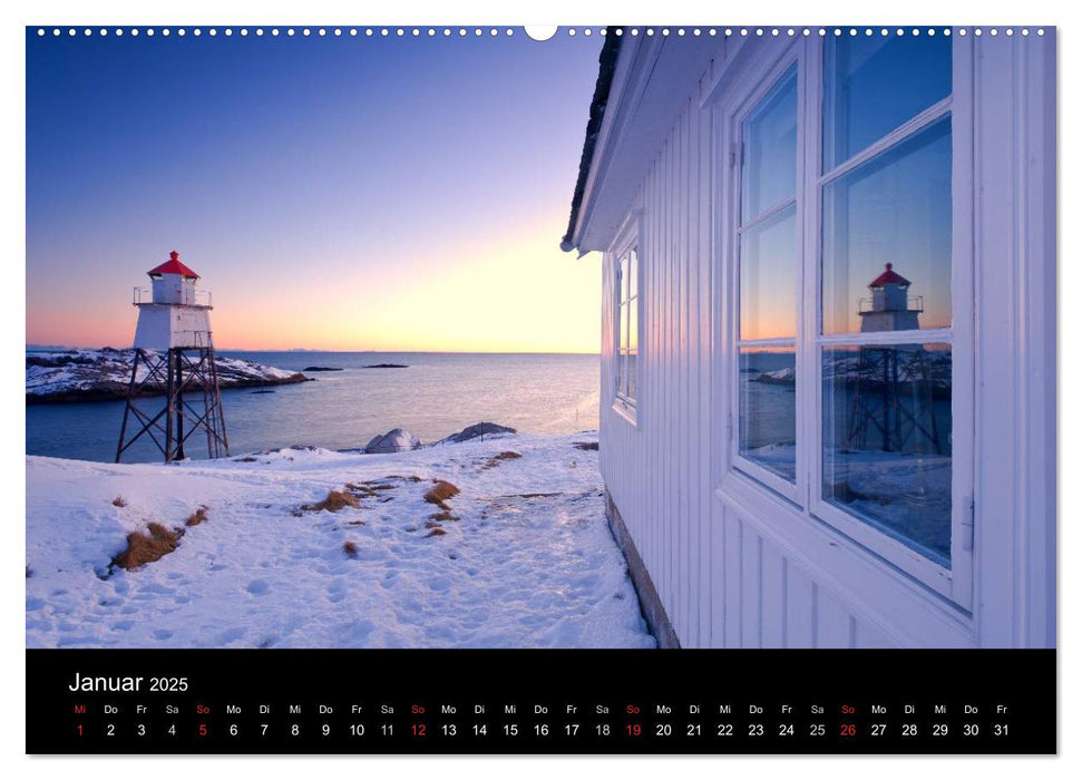 Norwegen (CALVENDO Premium Wandkalender 2025)