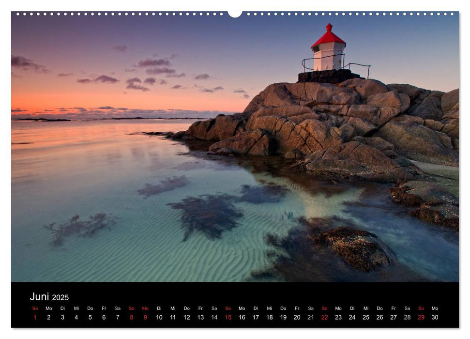 Norwegen (CALVENDO Premium Wandkalender 2025)