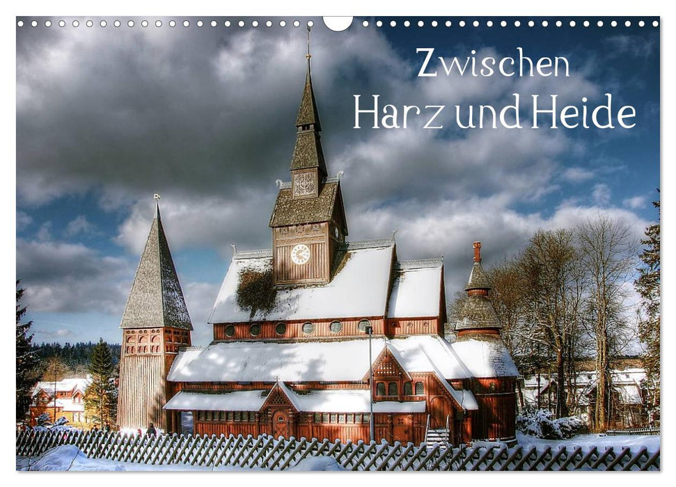 Zwischen Harz und Heide (CALVENDO Wandkalender 2025)