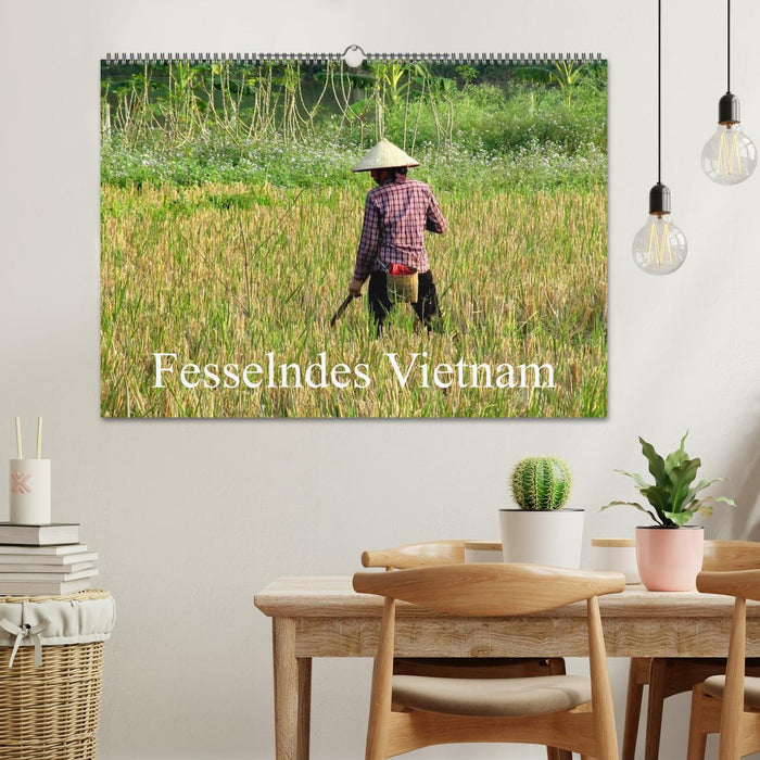 Fesselndes Vietnam (CALVENDO Wandkalender 2025)