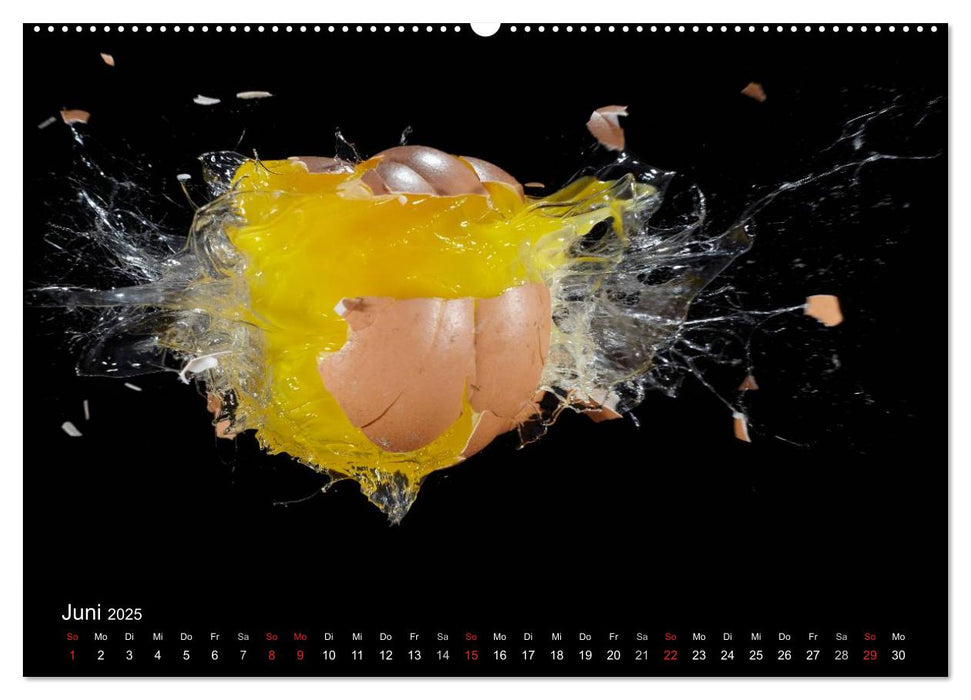 Ballistik Highspeed Fotos (CALVENDO Wandkalender 2025)